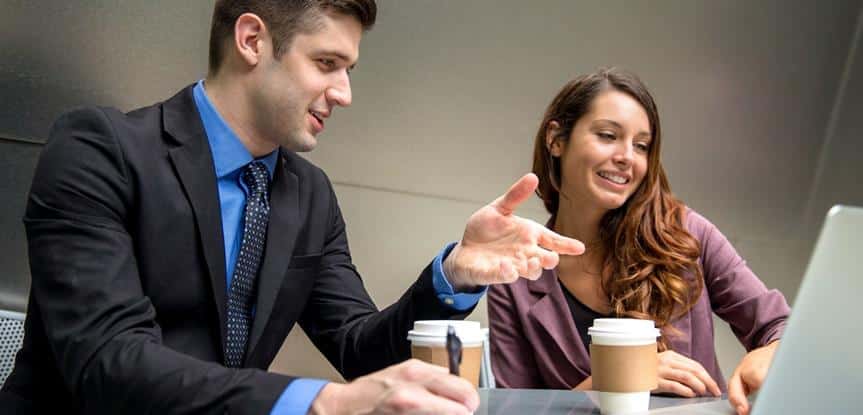 reunião de trabalho
