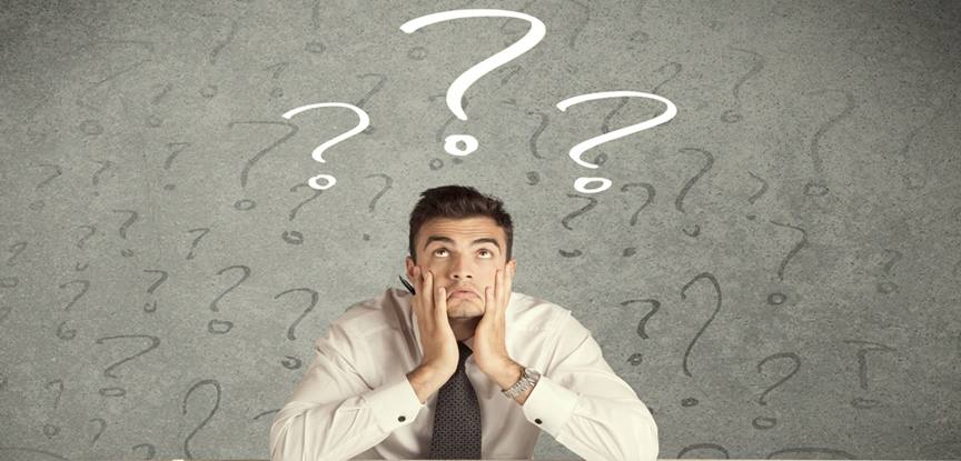 profissional com dúvidas