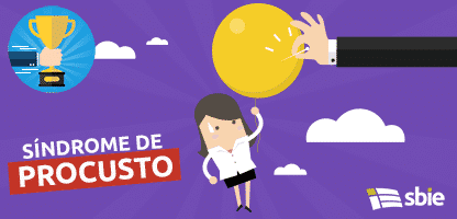 Mão de empresário empurrando a agulha para estourar o balão.