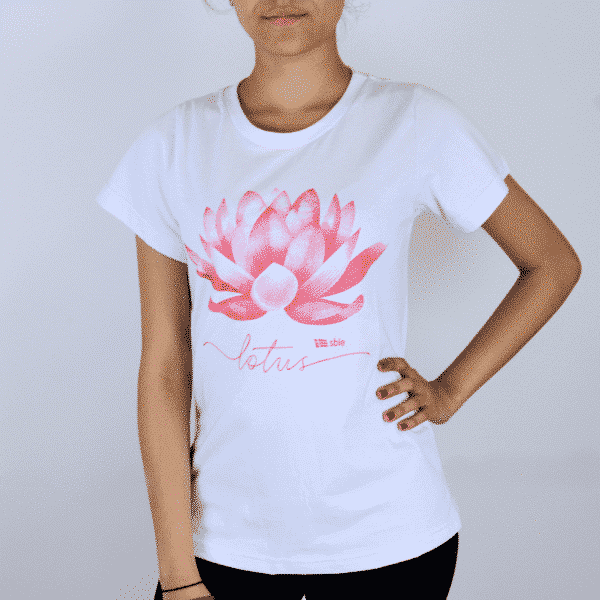 BABY LOOK - FLOR DE LOTUS